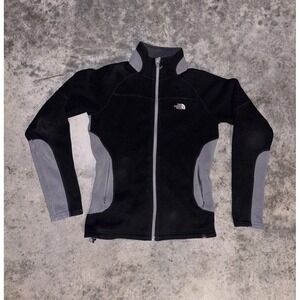 The North Face Jacket Womens Small Black Hiking Outdoors Mock Neck Full Zip